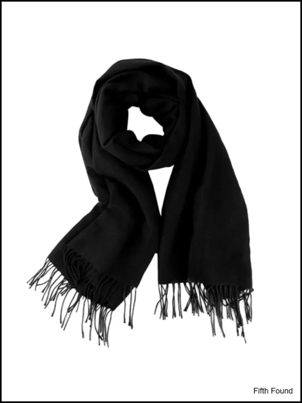 Oversized Soft Warm Winter Scarf Shawl Wrap with Tassels